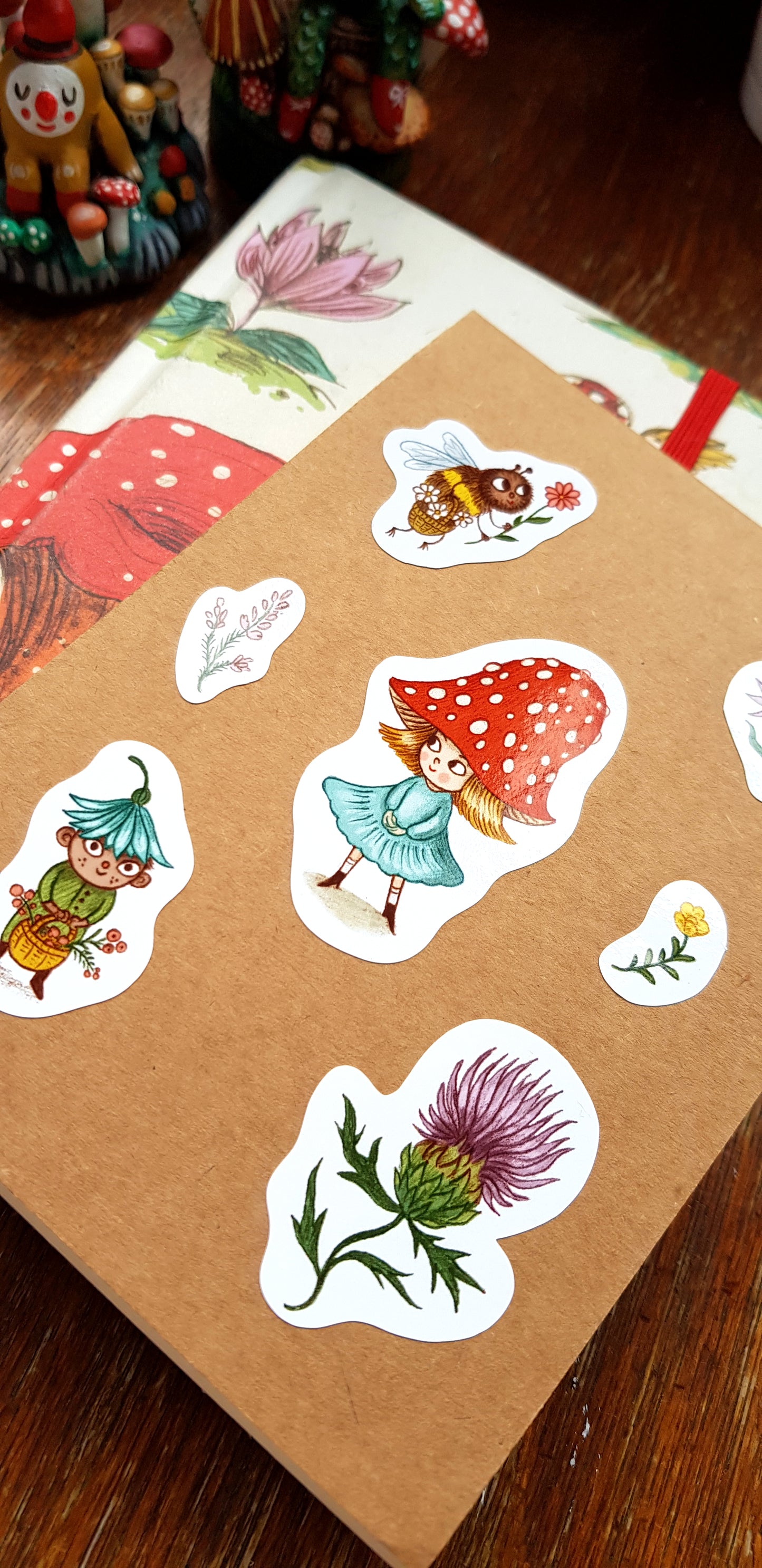 Flower Folk Sticker Sheet