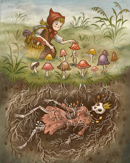 Yana Queen of the Marshes Print