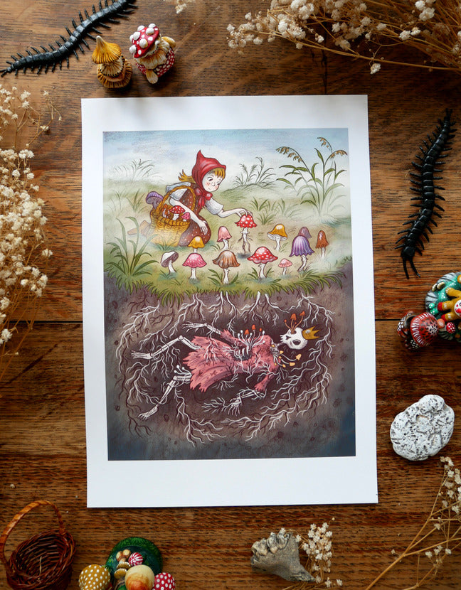 Yana Queen of the Marshes Print