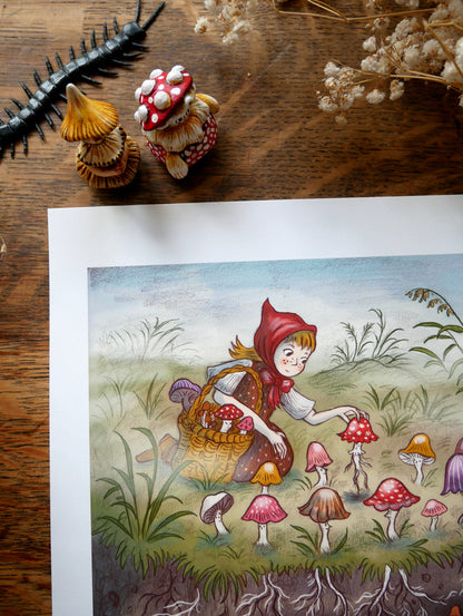 Yana Queen of the Marshes Print