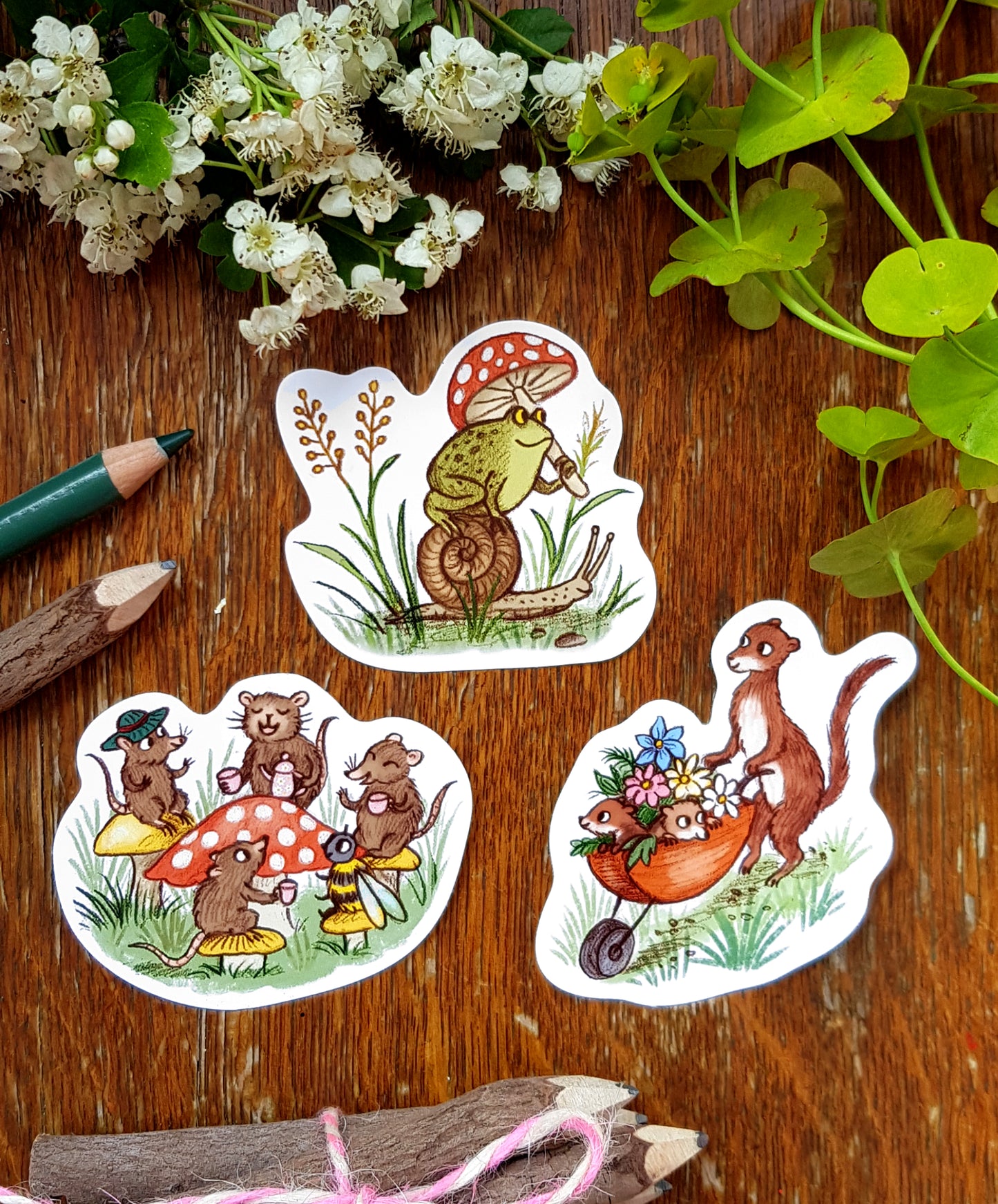 Forest Folk Sticker Pack