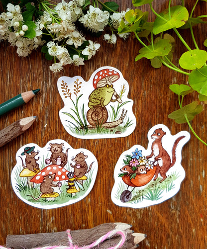 Forest Folk Sticker Pack