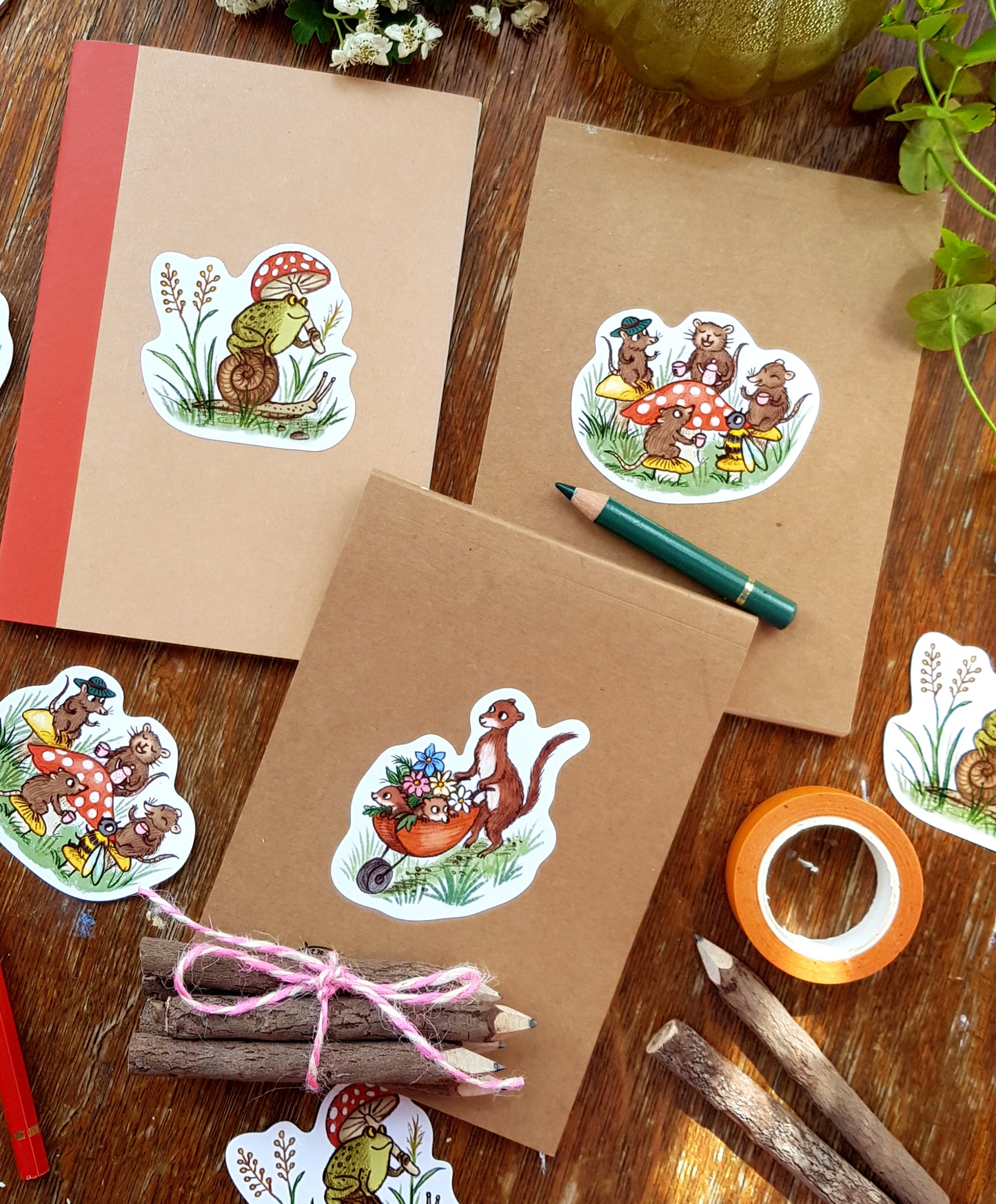 Forest Folk Sticker Pack