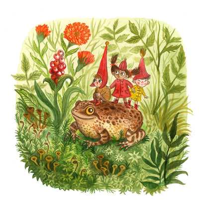 Toad and Friends Print